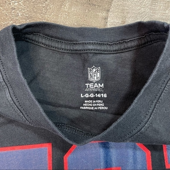 NFL New England Patriots Short Sleeve T-Shirt Large 14/16 - Picture 4 of 7